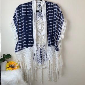 rain + rose Top /cardigan